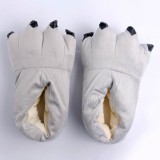 Unisex Grey Animal Onesies Kigurumi slippers shoes
