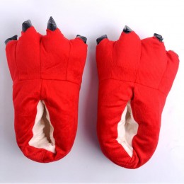 Unisex Red Animal Onesies Kigurumi slippers shoes