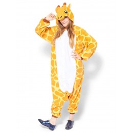 Orange Giraffe Onesies Pajamas