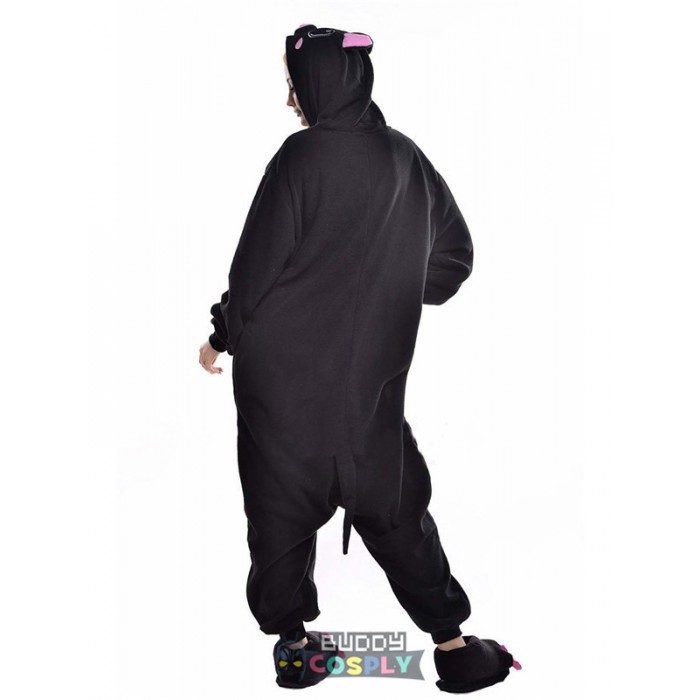 Black Pig Kigurumi Onesies Pajamas