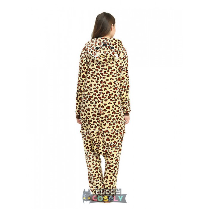 Leopard Bear Kigurumi Onesies Pajamas