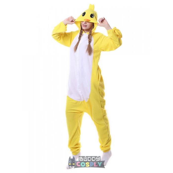 Little Yellow Chicken  Kigurumi Onesies Pajamas