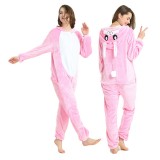 Pink Rabbit Kigurumi Onesies Pajamas