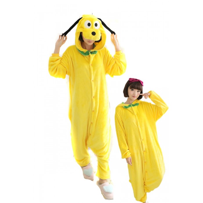 Pluto Dog Pajamas Animal Onesiess Costume Kigurumi