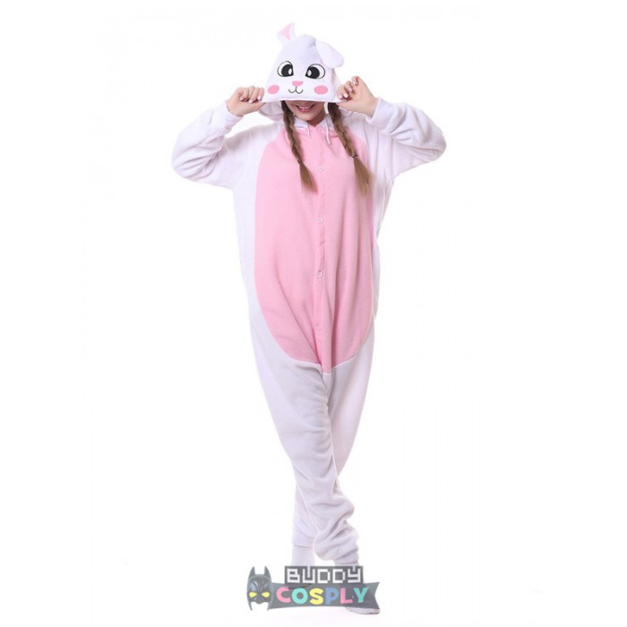 White Raabit Bunny Onesies Pajama