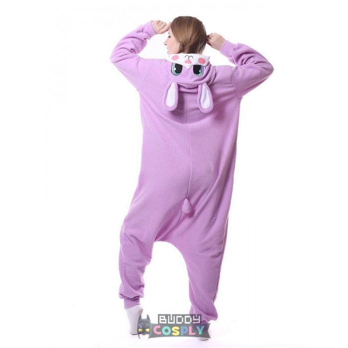 Purple Rabbit Bunny Onesies Pajama