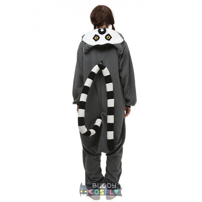 Ring-Tailed Lemur Kigurumi Onesies Pajamas