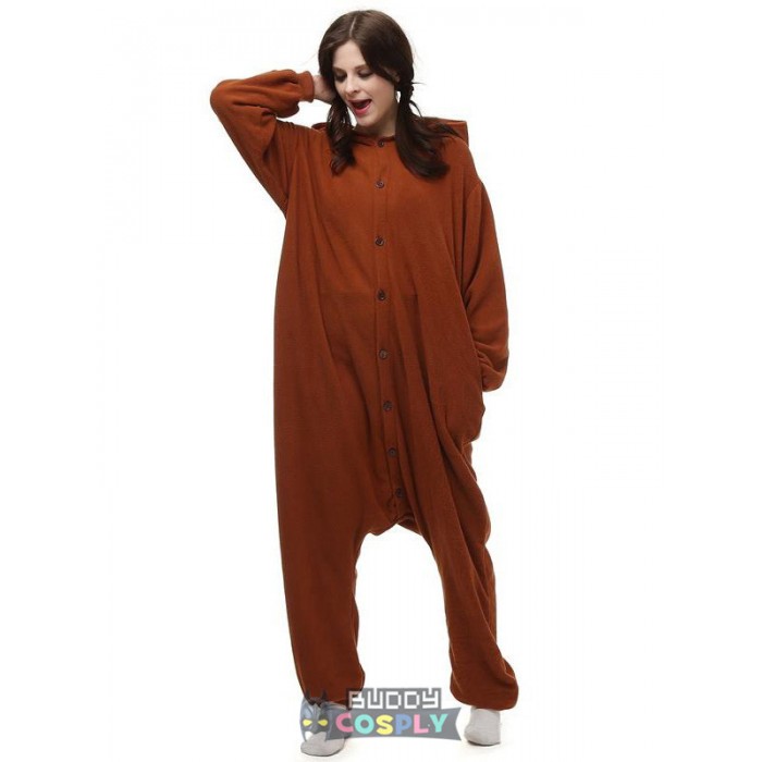 Rilakkuma Bear Kigurumi Onesies Pajamas