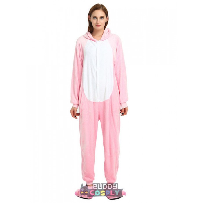 Pink Pig Kigurumi Onesies Pajamas