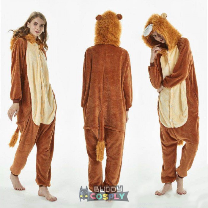 Lion Pajamas Animal Onesies