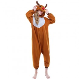 David'S Deer Kigurumi Onesiess Pajamas