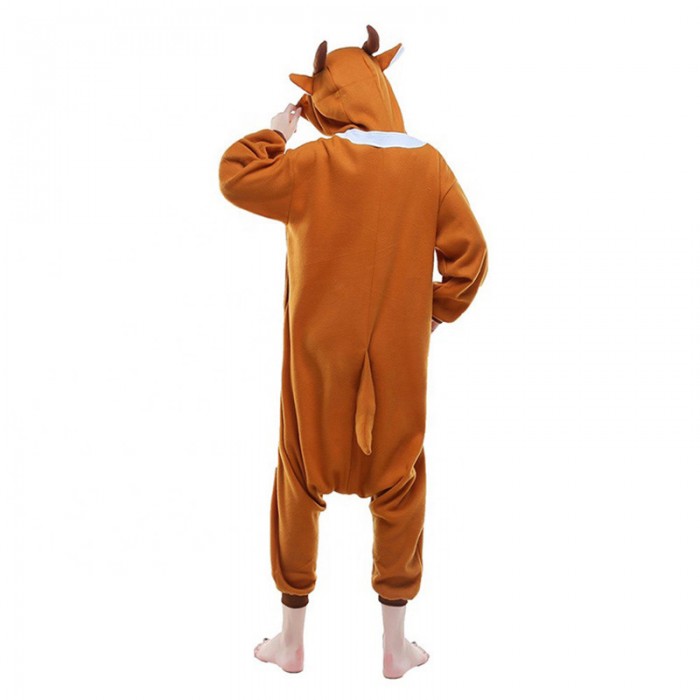 David'S Deer Kigurumi Onesiess Pajamas