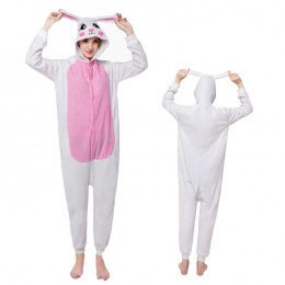 White Rabbit Kigurumi Onesies Pajamas Animal Costumes Onesie