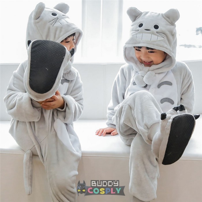 Totoro Kids Animal Onesie Pajamas