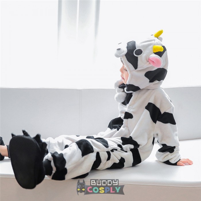 Cow Kids Animal Onesie Pajamas