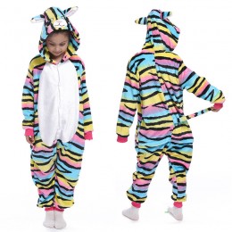 Zebra Kids Animal Onesie Pajamas