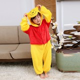Winnie Bear Kids Animal Onesiess Pajamas