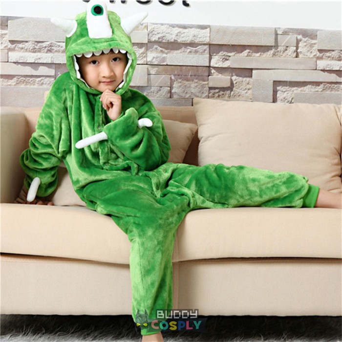 Kigurumi Green Monsters Mike Wazowski Onesies Pajamas